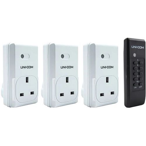 Remotely Controlled Power Plugs/Sockets - Uni-Com Remotely Controlled Power Plugs/Sockets - Uni-Com