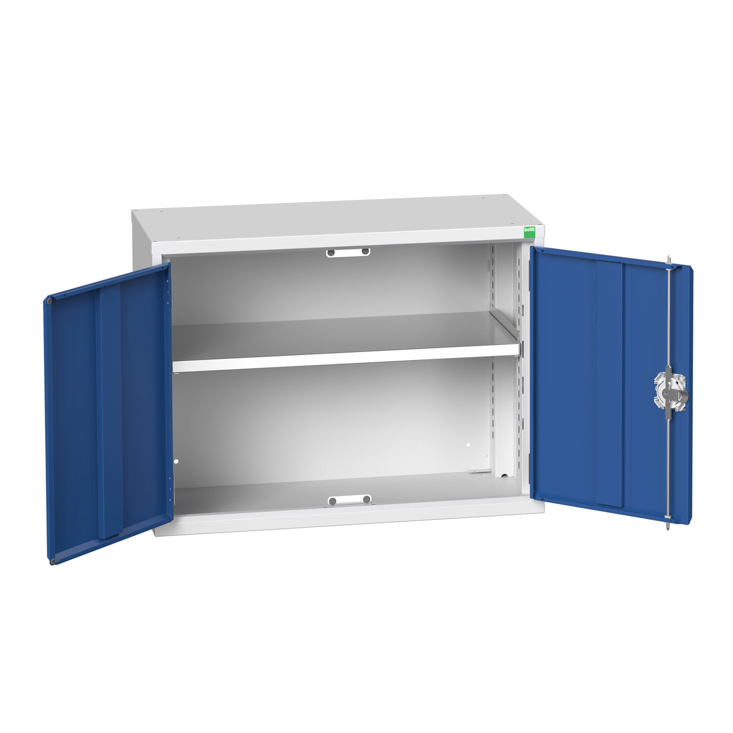 Bott Verso Wall Mounted Lockable Cupboards 600x800mm Manutan Uk Bott Verso 1 Shelf Wall Mounted Metal Cabinet Hxw 600x800mm